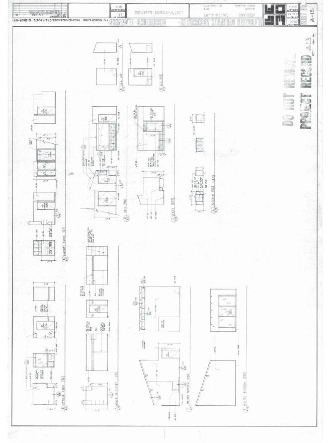 Unit floor plans