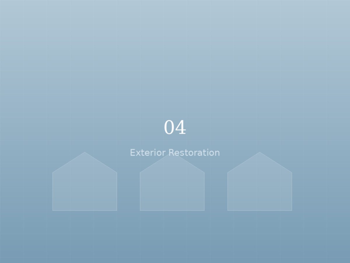 Exterior restoration